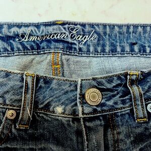 America eagle denim shorts